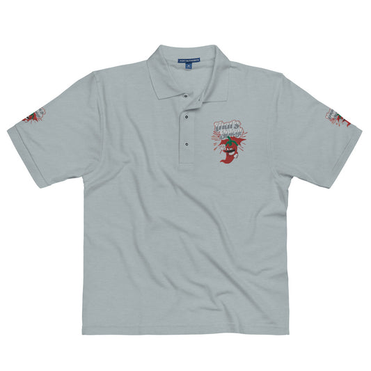 Men's Premium Polo Embroidered - That's Spicy